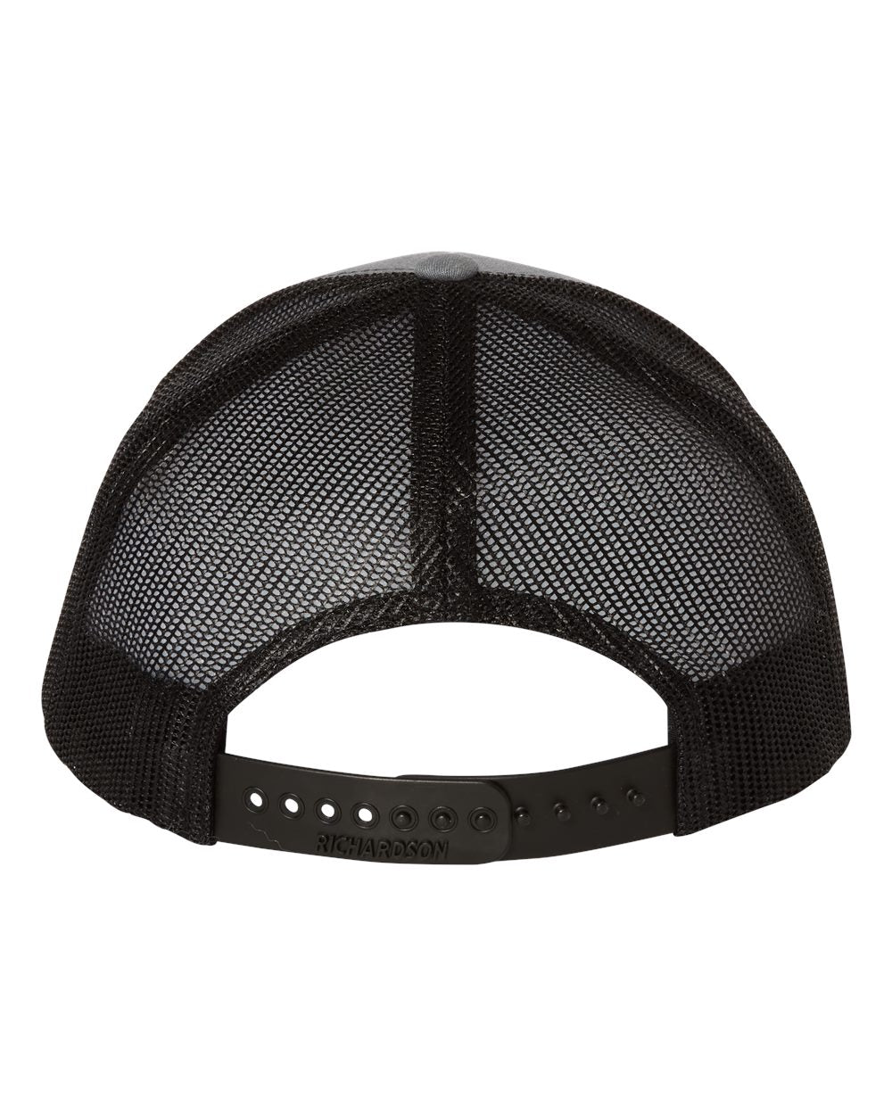 Richardson 112 Youth Snap-back Truckers Hat with Custom Branded Laser Engraved Leatherette Patch