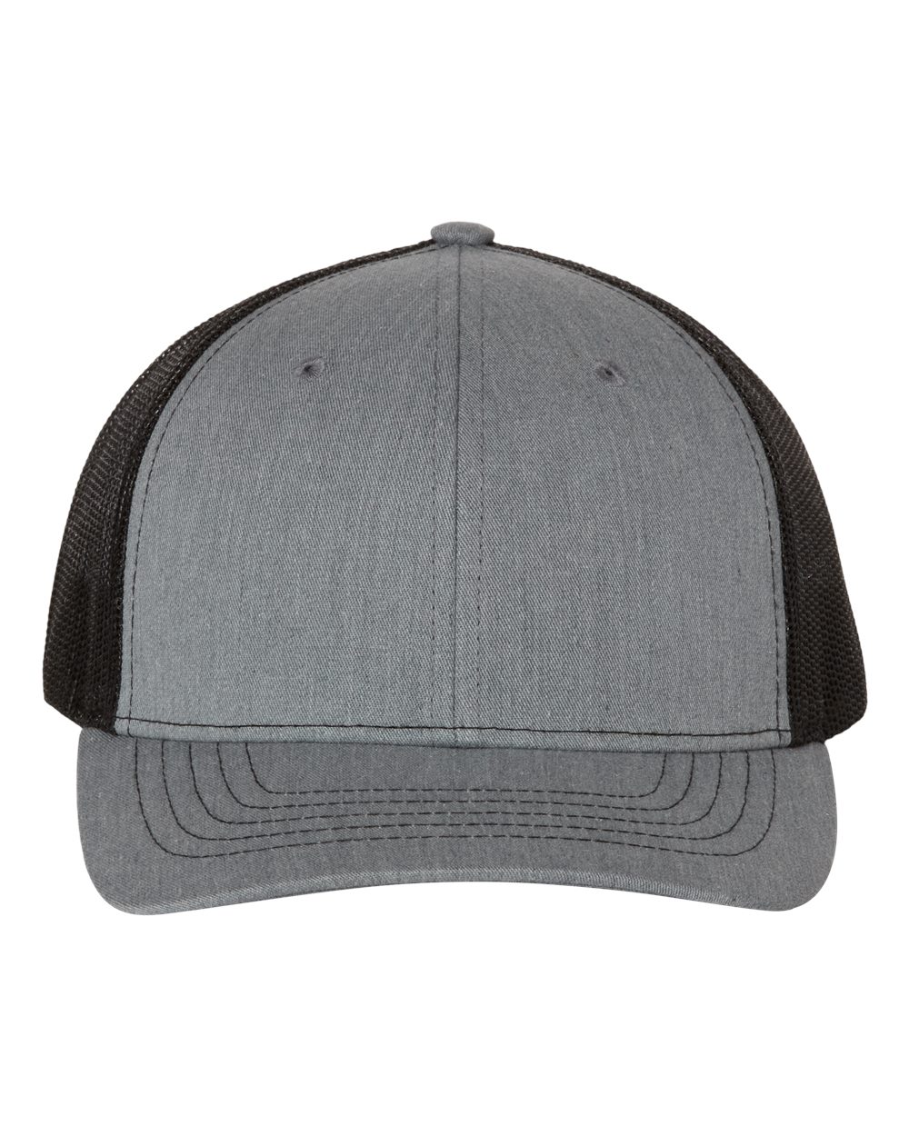 Richardson 112 Youth Snap-back Truckers Hat with Custom Branded Laser Engraved Leatherette Patch
