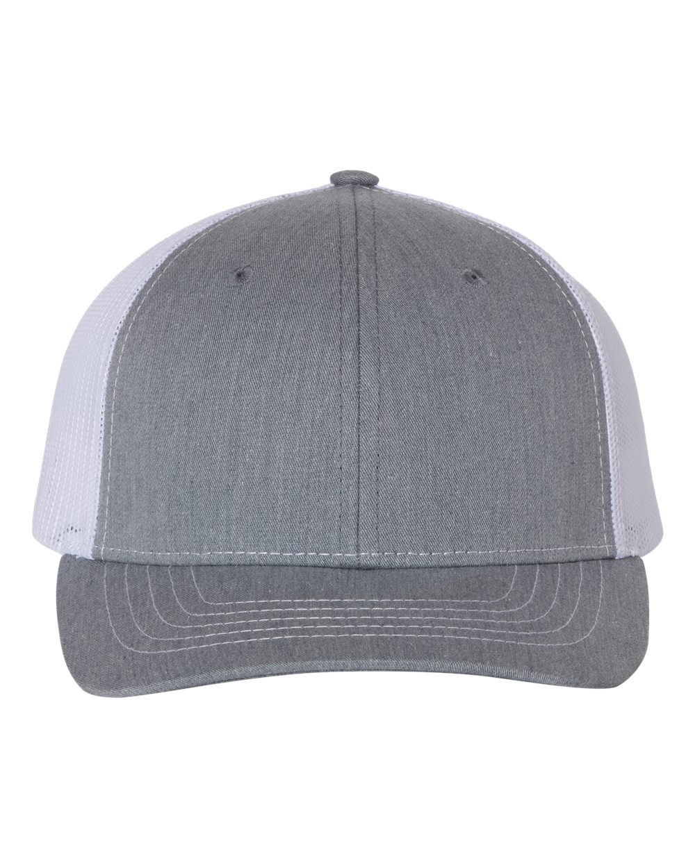 Richardson 112 Youth Snap-back Truckers Hat with Custom Branded Laser Engraved Leatherette Patch