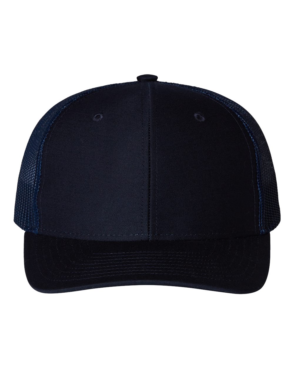 Richardson 112 Youth Snap-back Truckers Hat with Custom Branded Laser Engraved Leatherette Patch