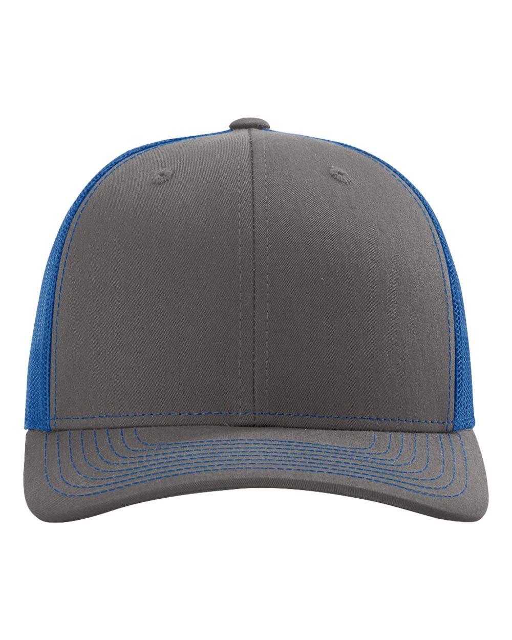 Richardson 112 Snap-back Truckers Hat with Custom Laser Engraved Rectangle Leatherette Patch - Upload Your Logo, Brand, or Image