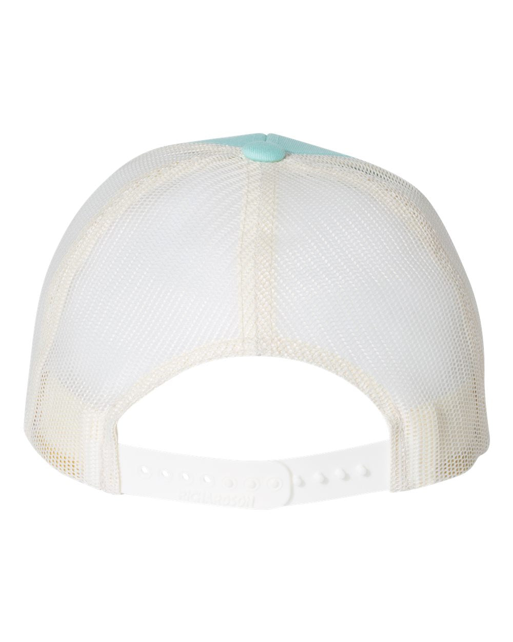 Richardson 115 Low Profile Snap-back Truckers Hat with Custom Branded Laser Engraved Leatherette Patch
