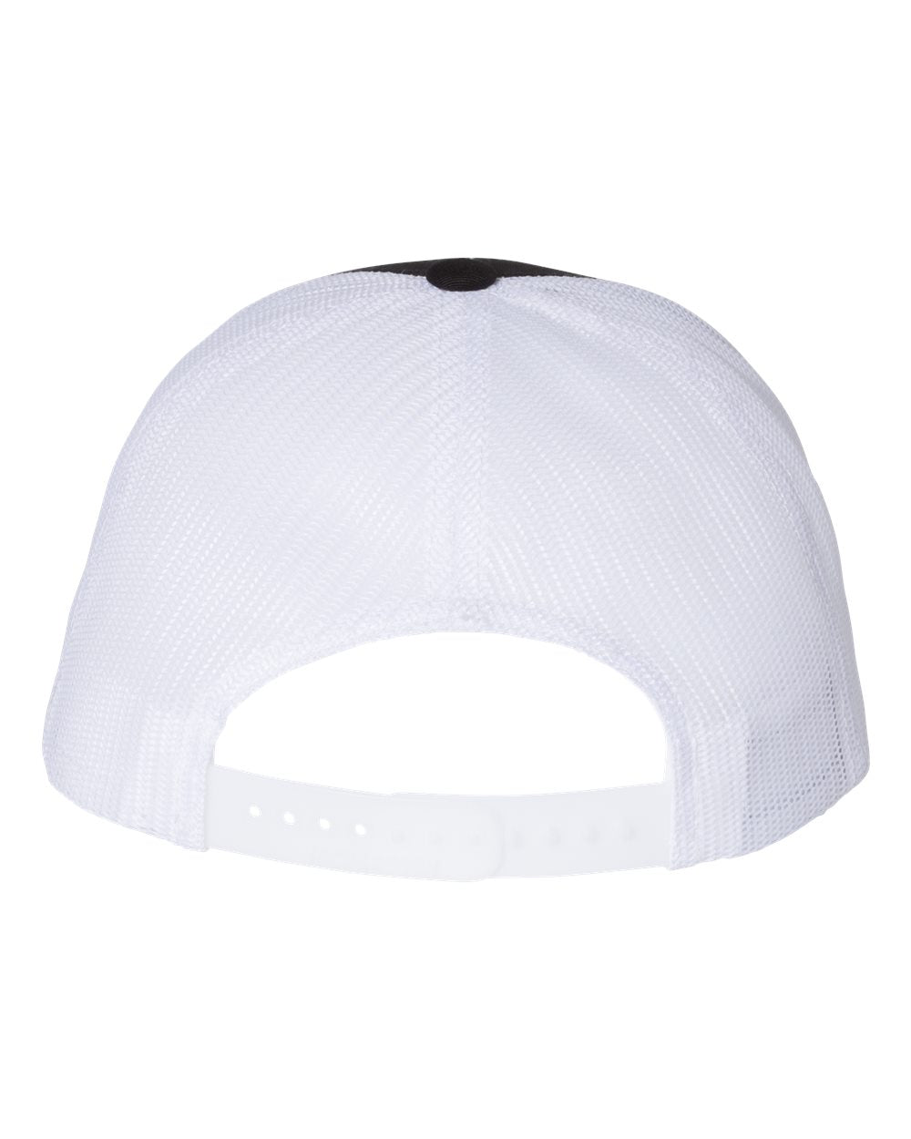 Richardson 115 Low Profile Snap-back Truckers Hat with Custom Branded Laser Engraved Leatherette Patch