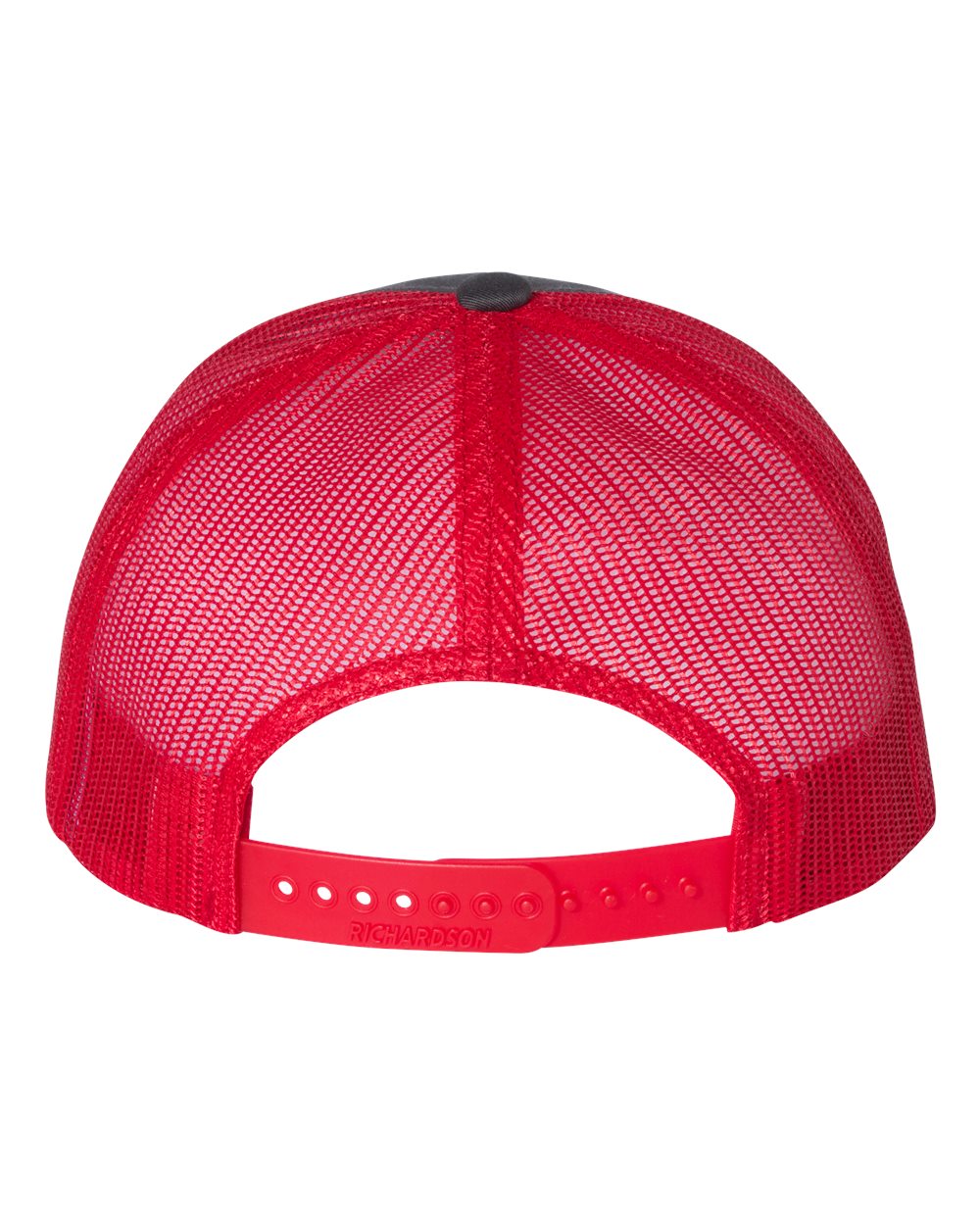 Richardson 115 Low Profile Snap-back Truckers Hat with Custom Branded Laser Engraved Leatherette Patch