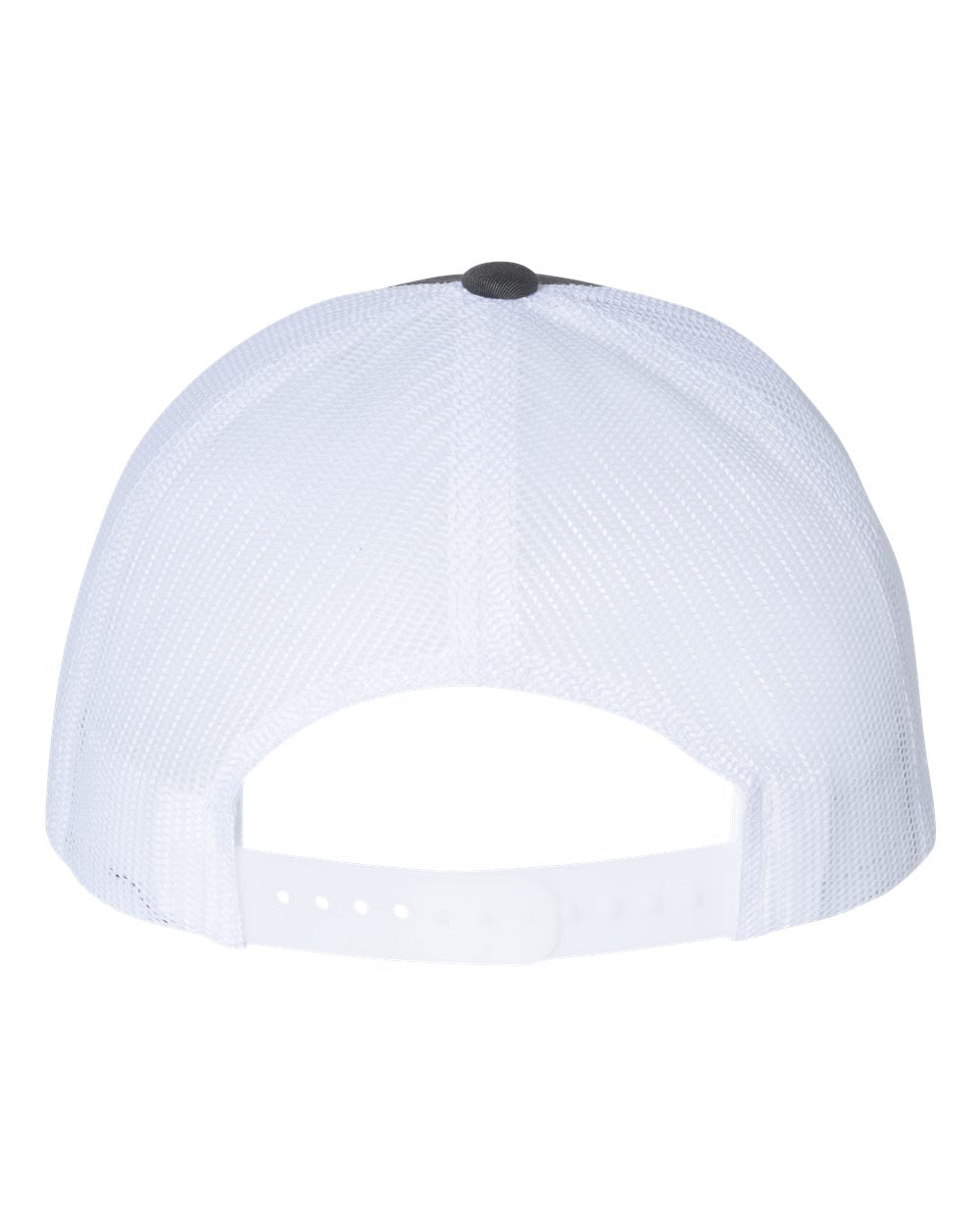 Richardson 115 Low Profile Snap-back Truckers Hat with Custom Branded Laser Engraved Leatherette Patch