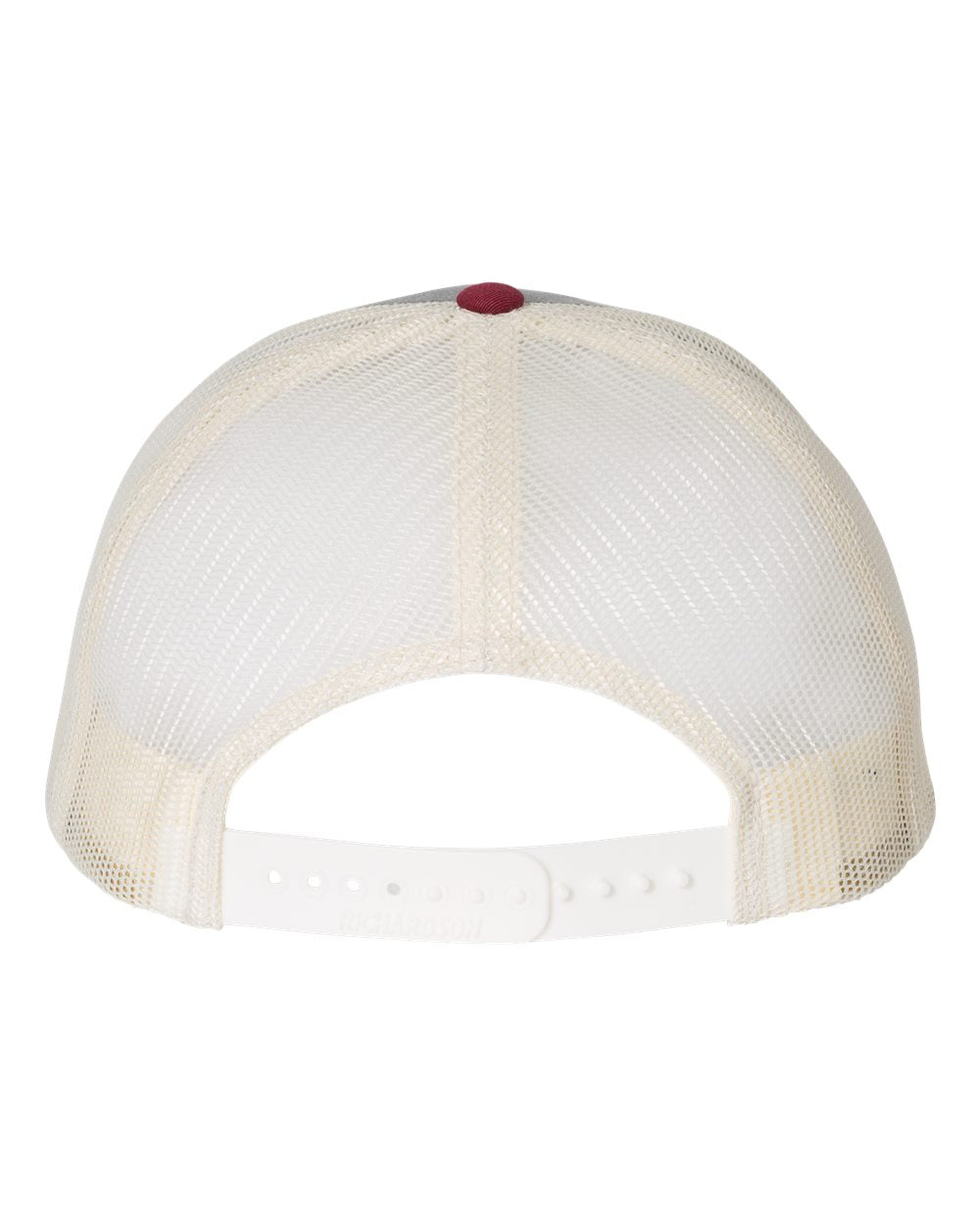 Richardson 115 Low Profile Snap-back Truckers Hat with Custom Branded Laser Engraved Leatherette Patch