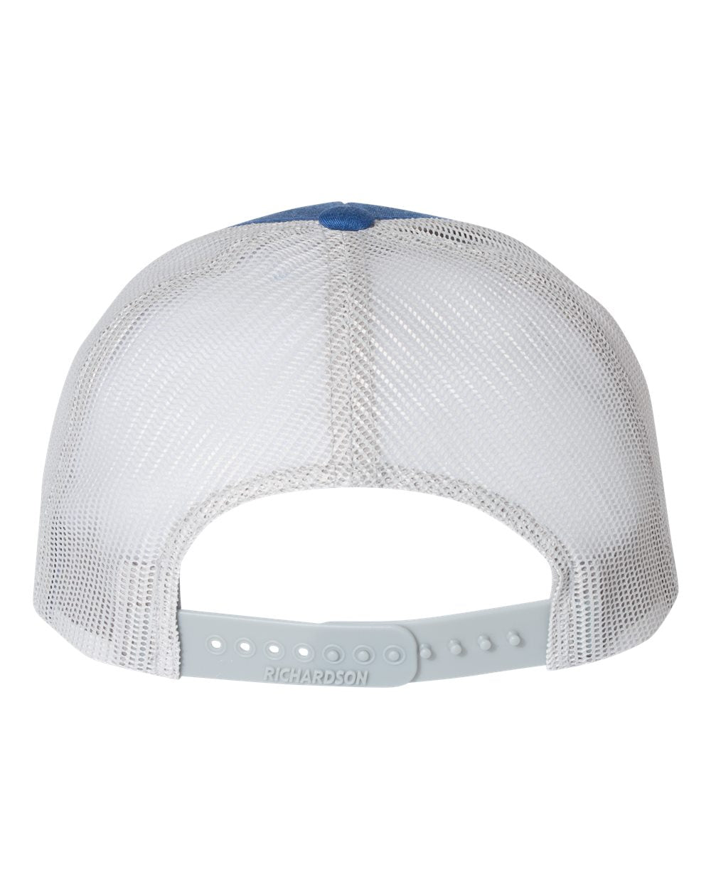 Richardson 115 Low Profile Snap-back Truckers Hat with Custom Branded Laser Engraved Leatherette Patch