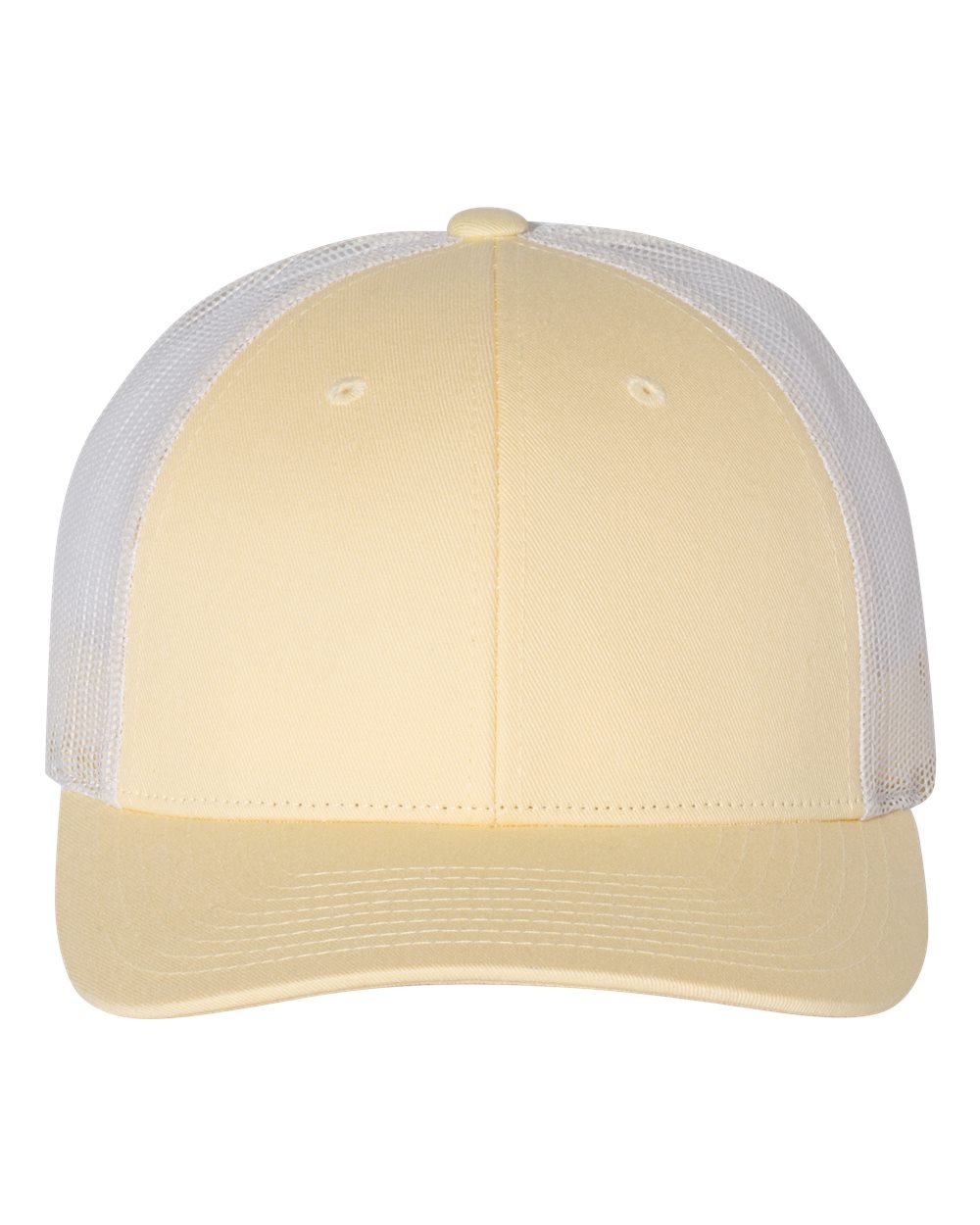 Richardson 115 Low Profile Snap-back Truckers Hat with Custom Branded Laser Engraved Leatherette Patch