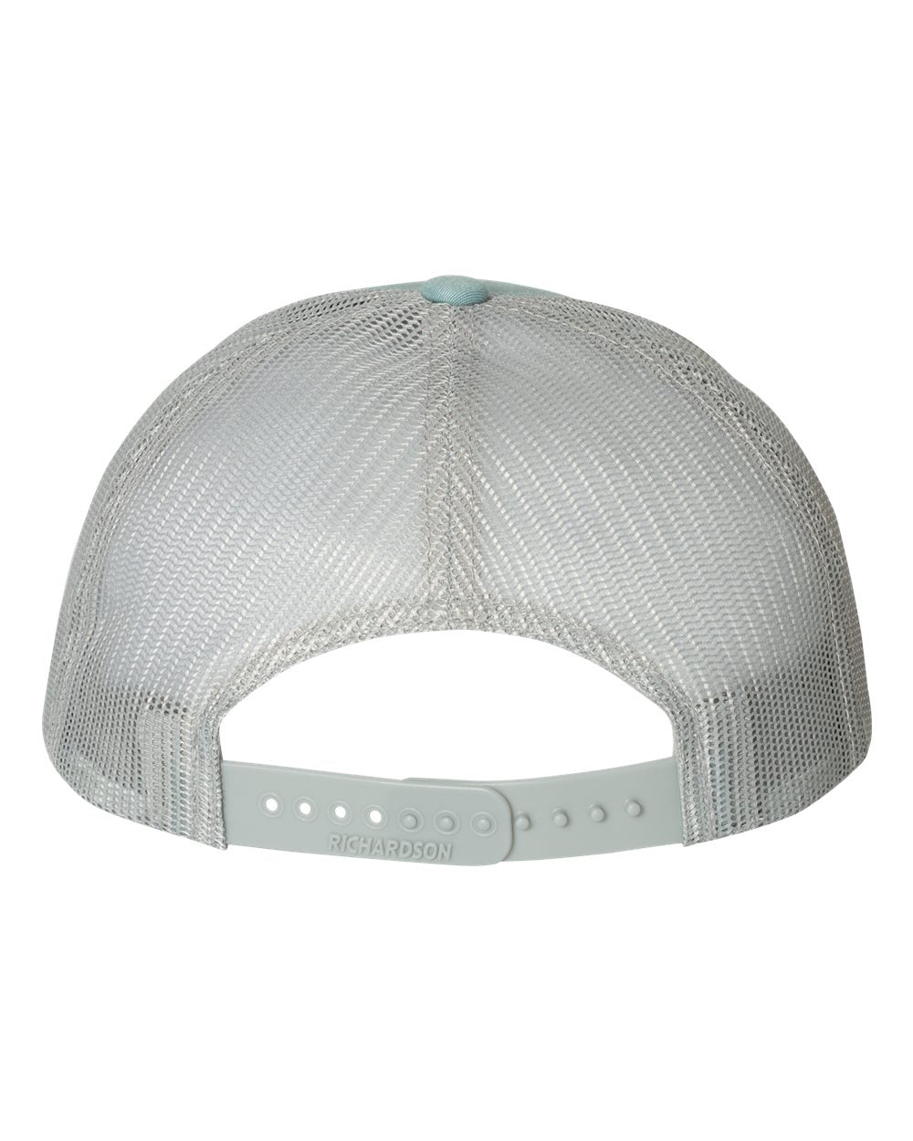 Richardson 115 Low Profile Snap-back Truckers Hat with Custom Branded Laser Engraved Leatherette Patch