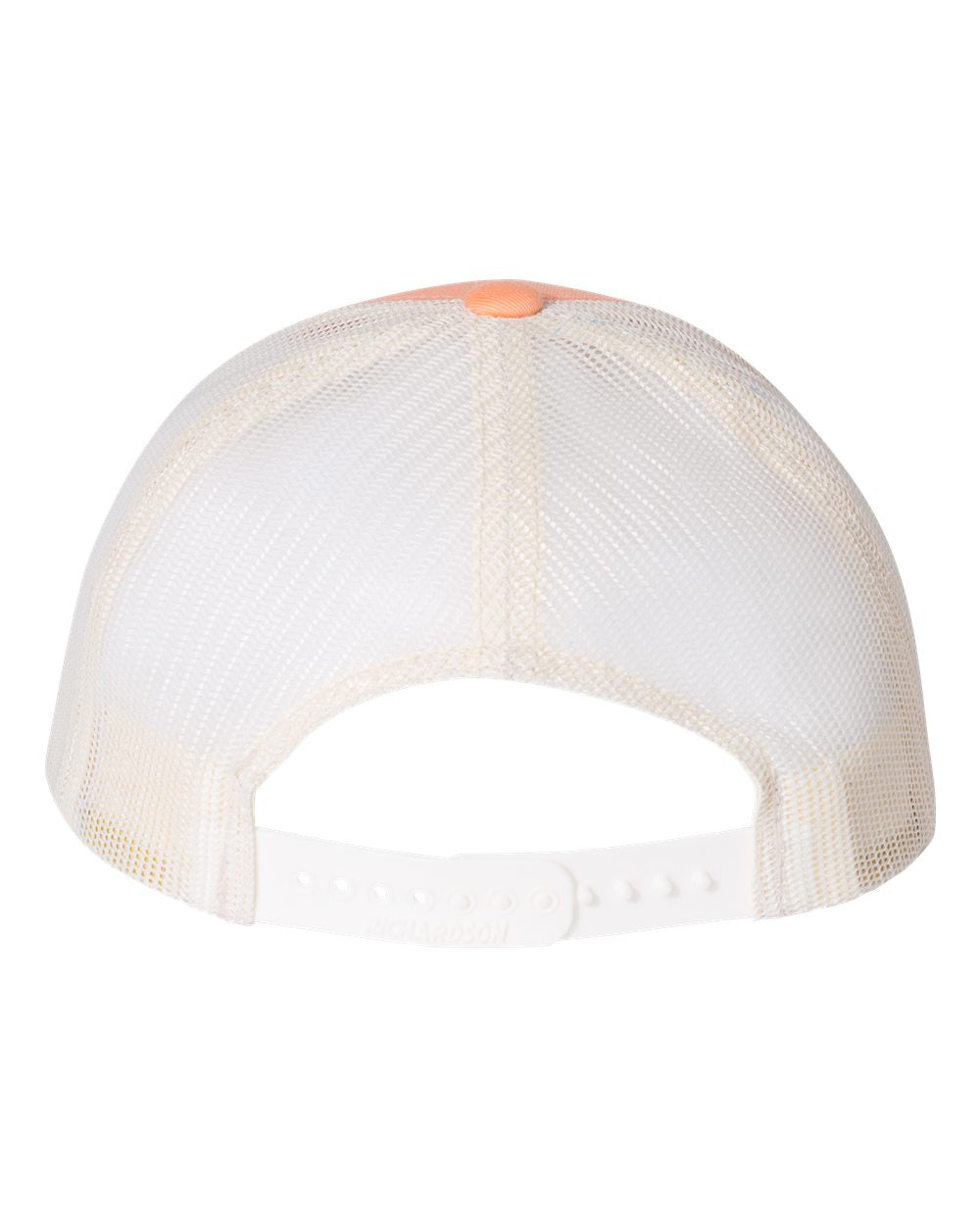 Richardson 115 Low Profile Snap-back Truckers Hat with Custom Branded Laser Engraved Leatherette Patch