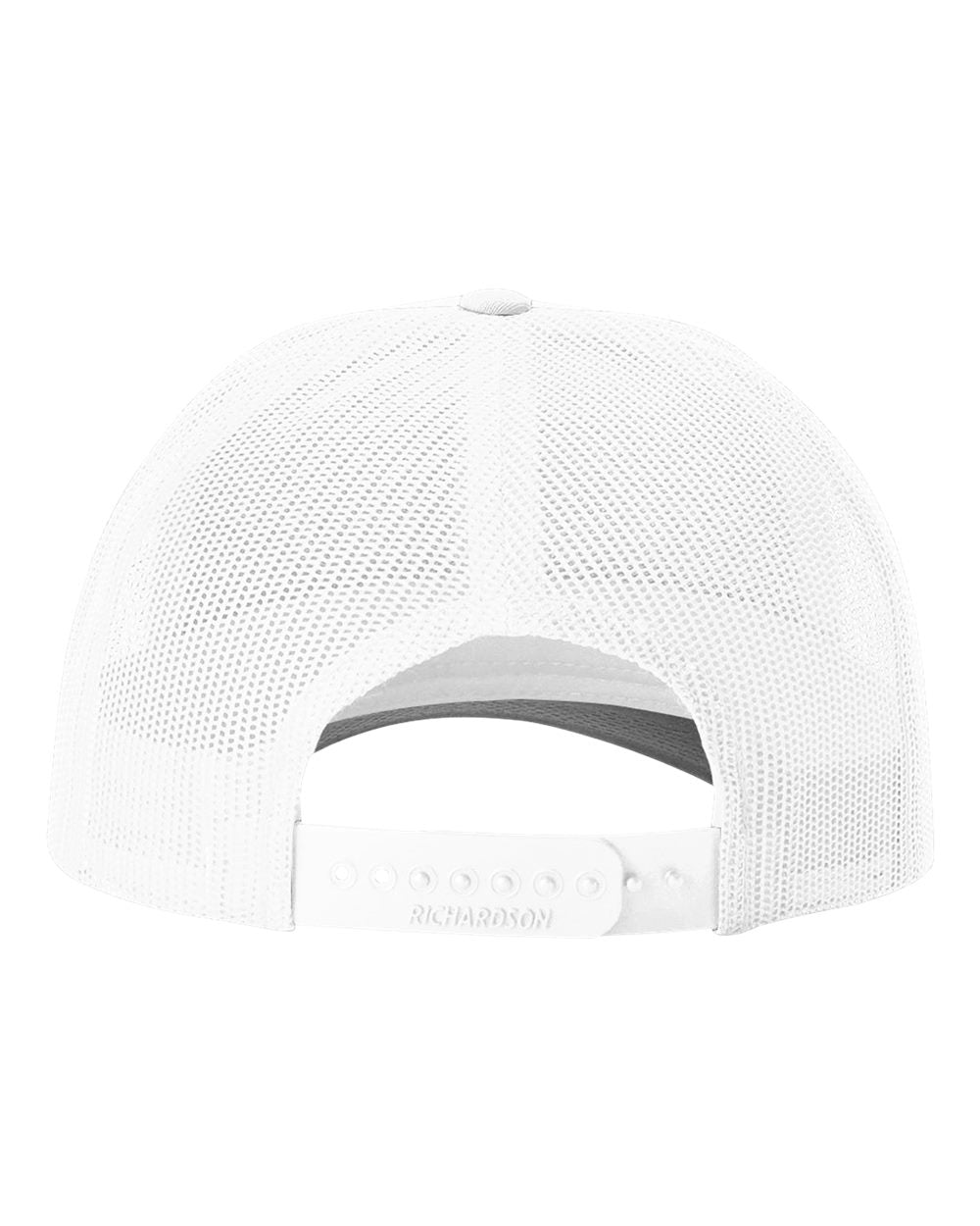 Richardson 115 Low Profile Snap-back Truckers Hat with Custom Branded Laser Engraved Leatherette Patch