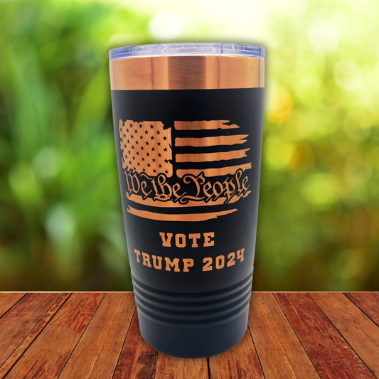 20oz Polar Camel Tumbler Proud Deplorable