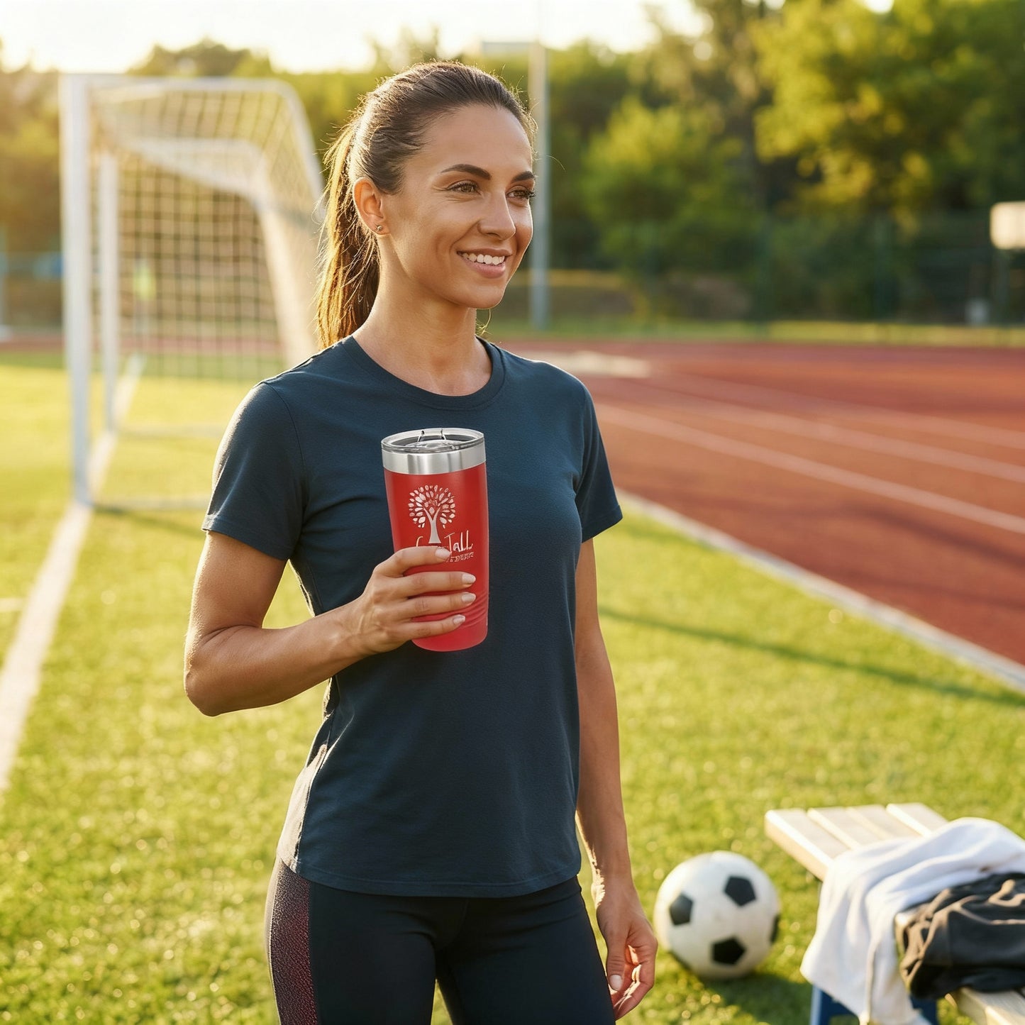 Custom Laser Engraved 20oz Stainless Steel Tumbler - Upload Your Logo, Brand, or Image