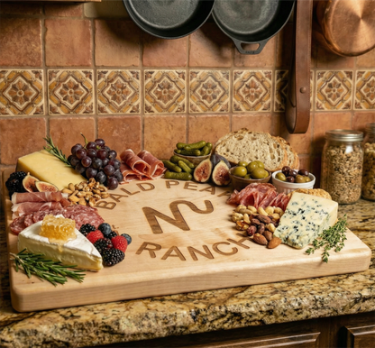 Custom Branded Maple Cutting Board with Juice Groove